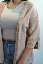Load image into Gallery viewer, Crochet Knit Cardigan
