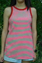 Load image into Gallery viewer, Racerback Stripe Tank
