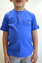 Load image into Gallery viewer, Short Sleeve Boys Henley
