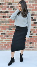 Load image into Gallery viewer, Midi Sweater Skirt
