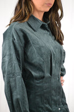 Load image into Gallery viewer, Long Sleeve Corduroy Shirt Dress
