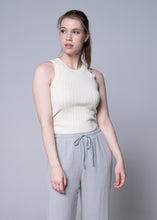 Load image into Gallery viewer, Knit Round Neck Sleeveless Top
