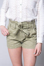 Load image into Gallery viewer, Polka Dot Belted Shorts
